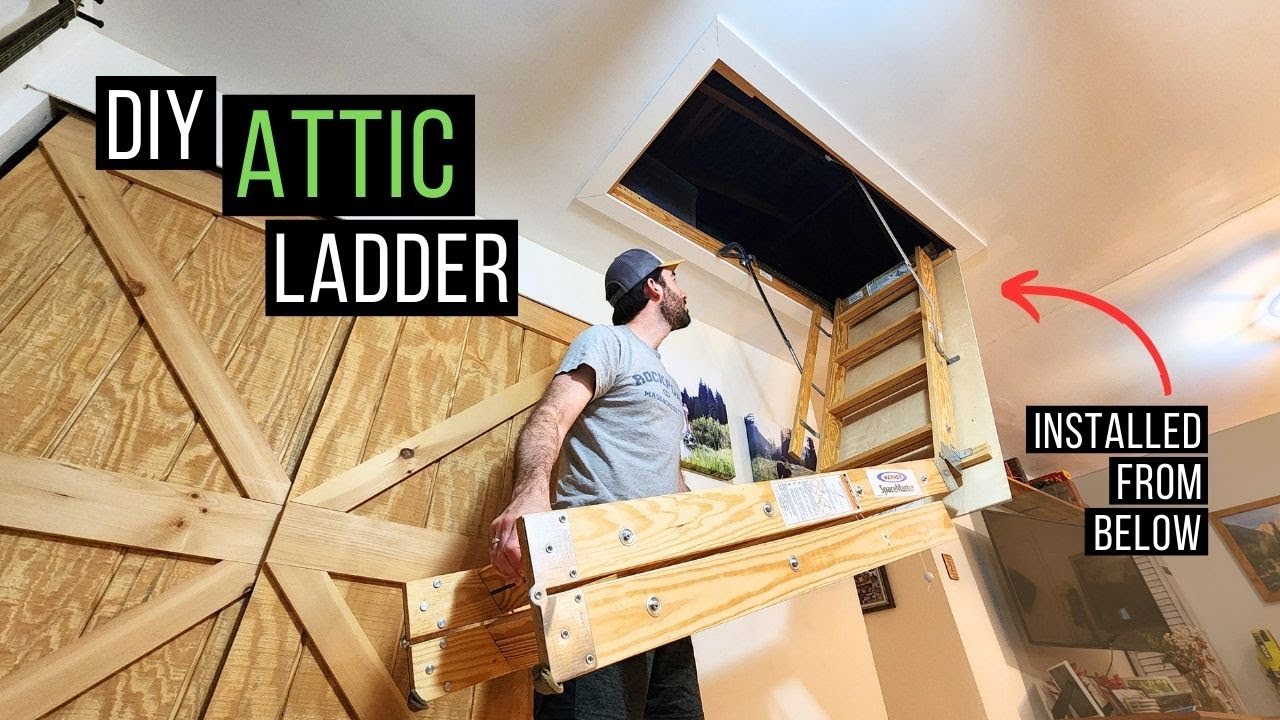 How to install an Attic Ladder - Werner DIY