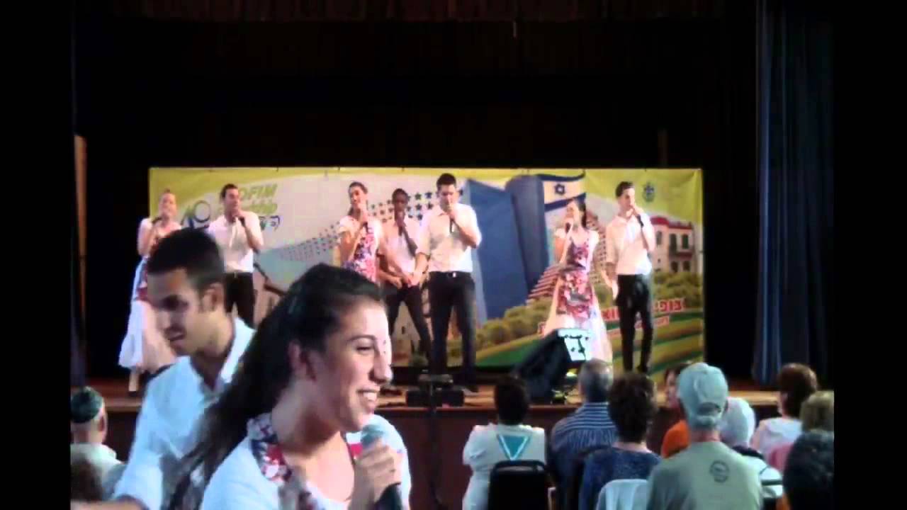 The Tzofim Caravan (Israeli Scouts) Perform for the Annapolis Community at Kneseth Israel