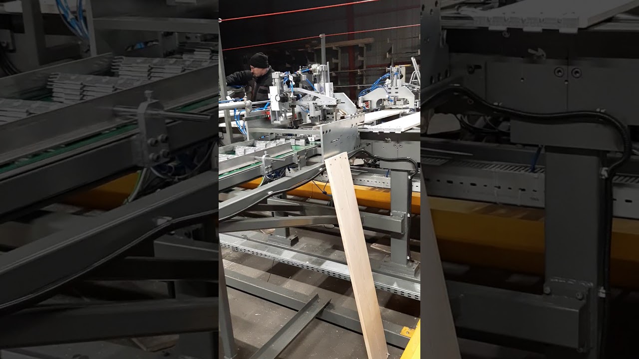 LINIA DO PRODUKCJI NADSTAWEK,  Pallet production line