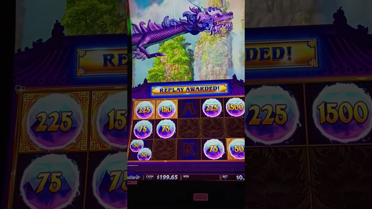 MY NEW MUSE:  DRAGON SPINS 🐉 #lasvegas #slots #casino #likeandsubscribe #fyp #bonus
