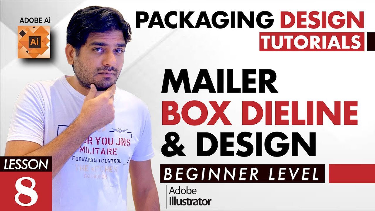 Packaging Design Course - Mailer Box" Dyeline & Design - Lesson # 8