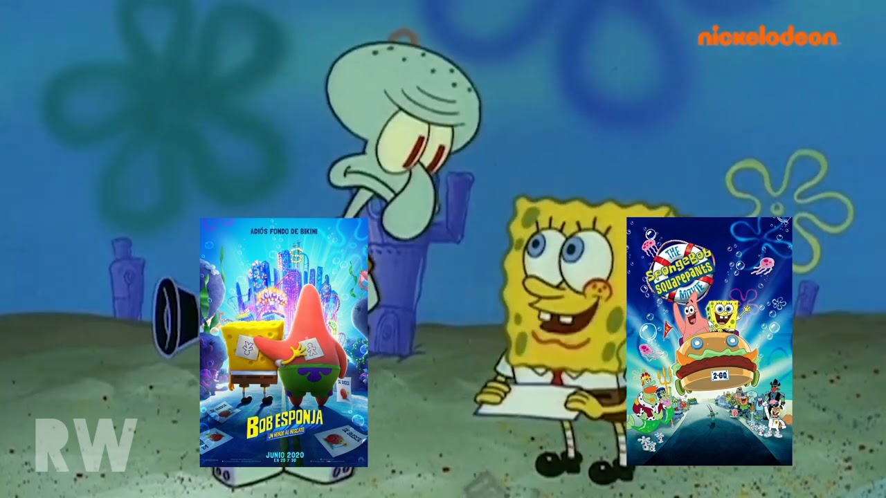 Notas falsas Bob esponja La Película vs Bob esponja al rescate