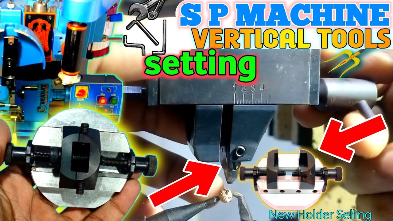 Vertical Tools Setting Jewellery |Tools Setting For Jewellery Making | SP Machine #goldmaster