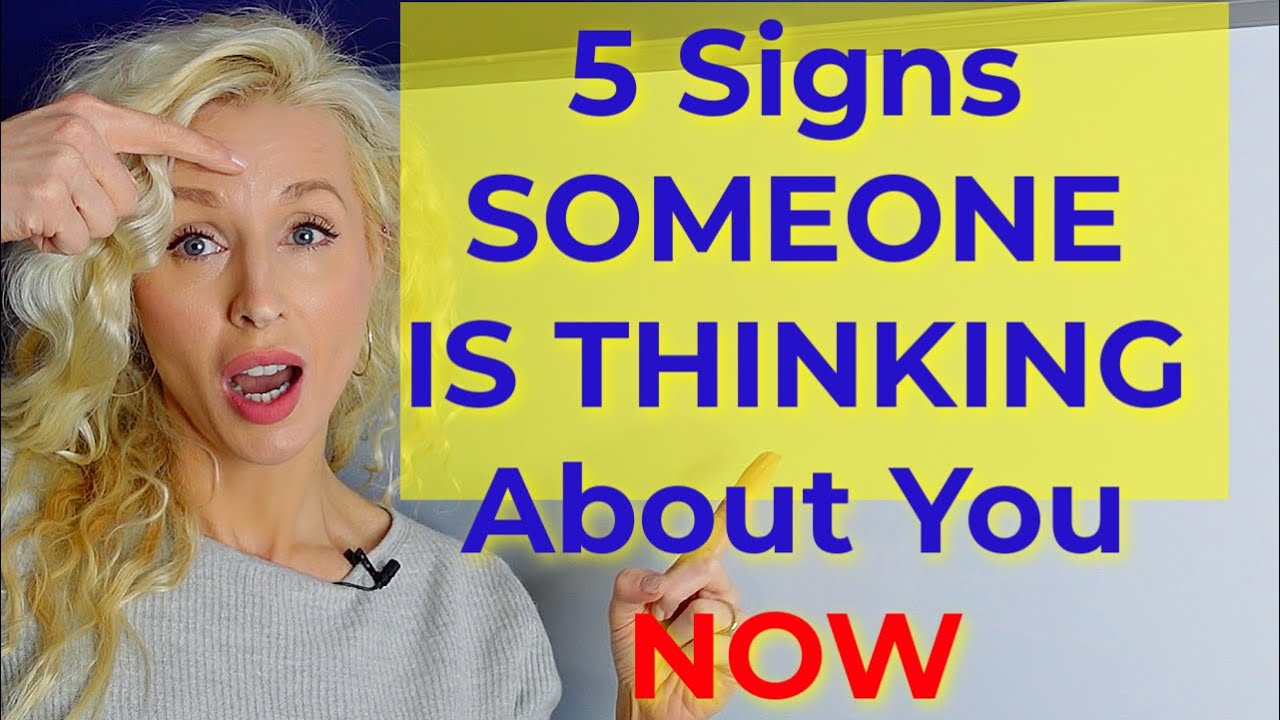 5 PSYCHIC Signs SOMEONE IS THINKING About You