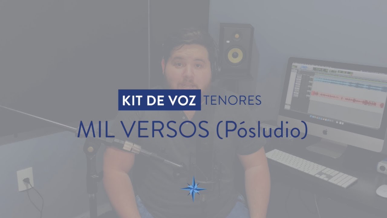 Kit de Voz - Mil Versos (Poslúdio) - Tenor