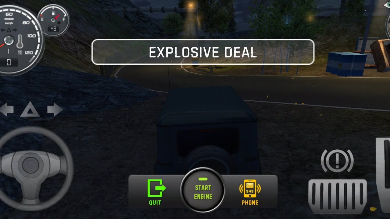 Russian Car Driver UAZ Hunter Story E Mission Explosive Deal