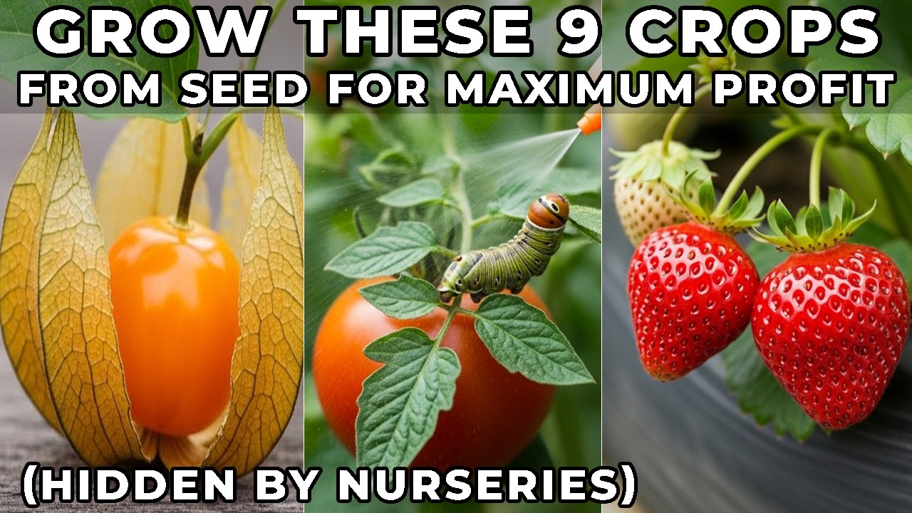 Grow These 9 Crops from Seed for Maximum Profit (Hidden by Nurseries)