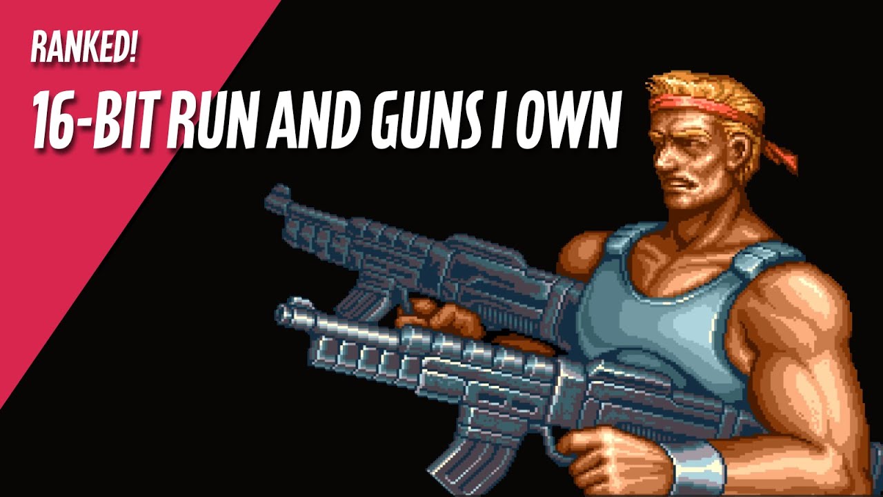 RANKED! 16 BIT Run and gun games i own - LETS CHAT!