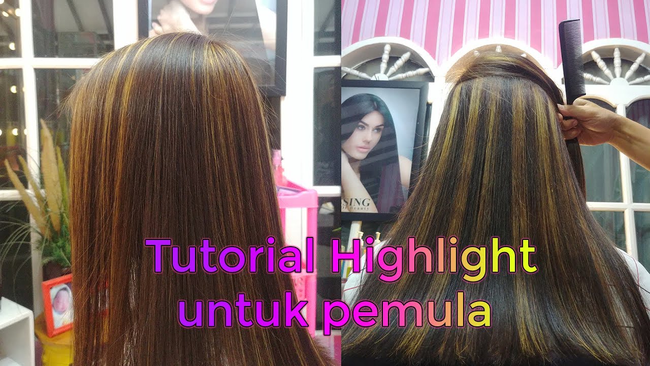 Tutorial Fashion Color Highlight Cocok Untuk Pemula Yang Sedang Trend Saat Ini | Zeins Salon