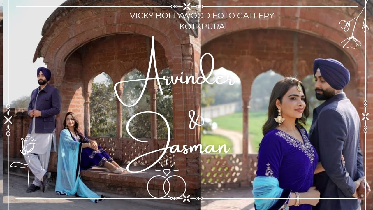 Arvinder & Jasman Wedding Live ||  Vicky Bollywood Foto Gallery