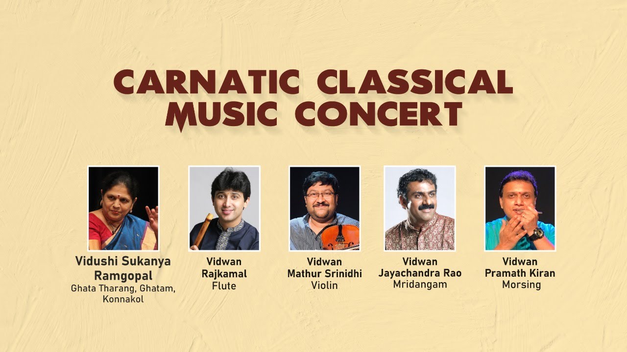 Sukanya Ramgopal | Ghata Tharang | Jayachandra Rao | N Rajkamal | Mathur Srinidhi | Pramath Kiran