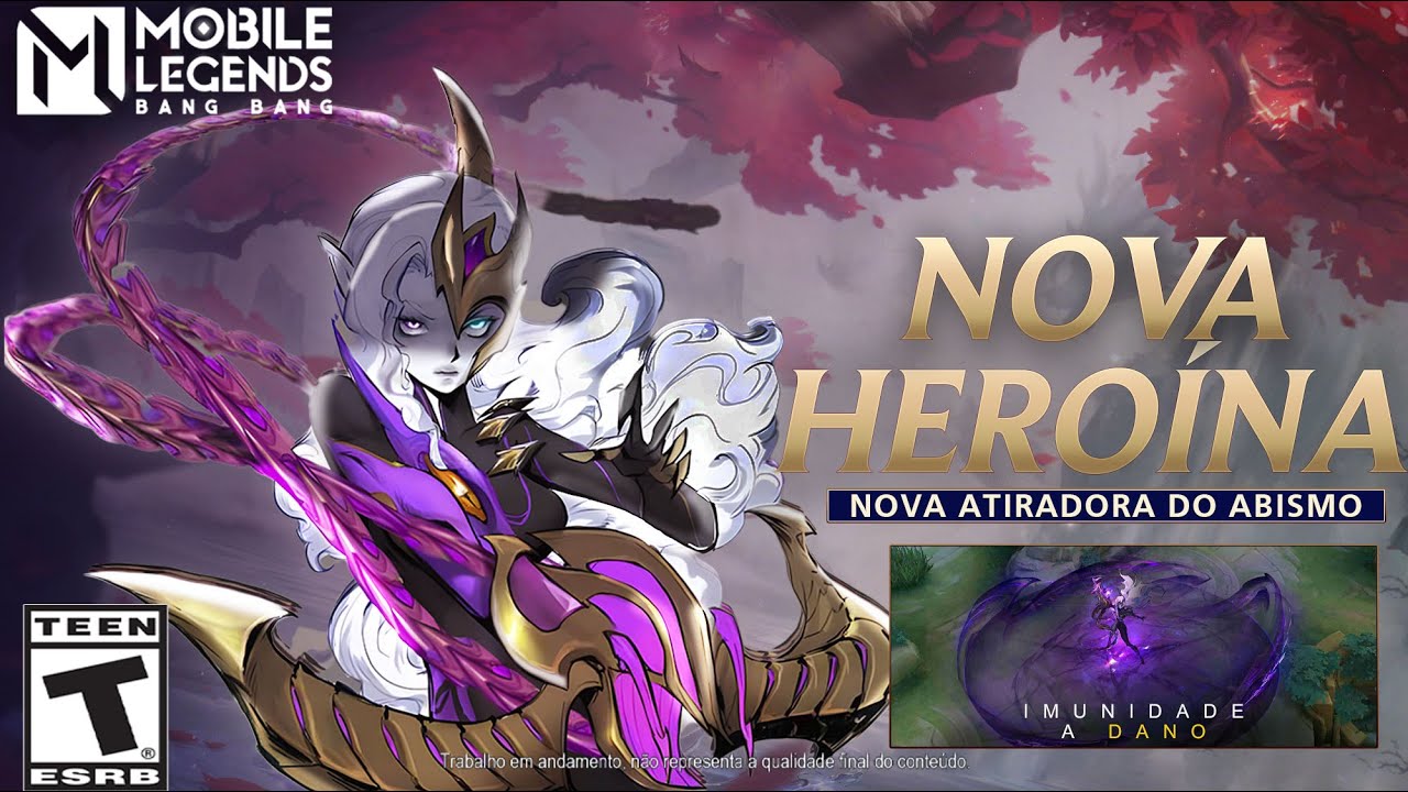 Novo Heroína | Soberana do Abismo- Atirador | Análise completa (Habilidades)