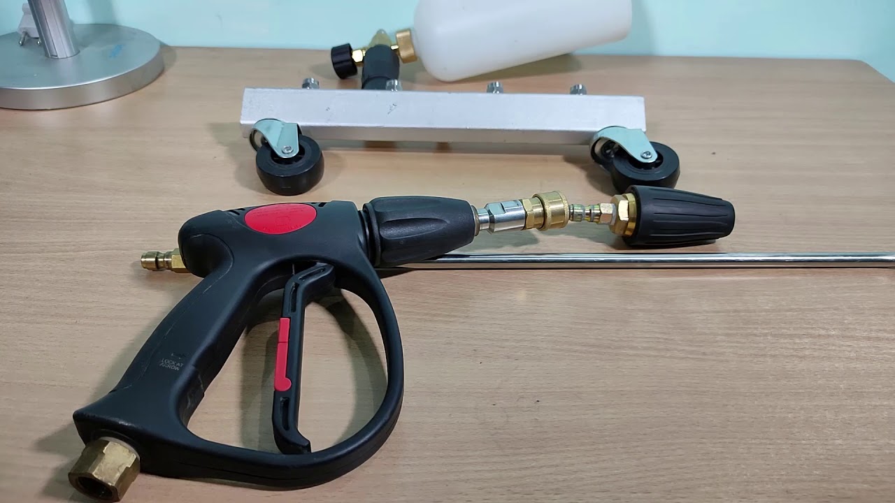Amfos Commercial pressure washer + Accessories