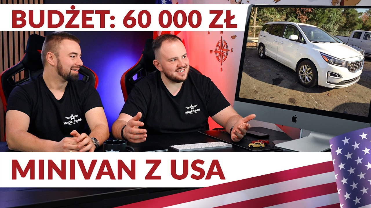 Minivany do 60 tysięcy zł! Najlepsze auta z USA w tym budżecie