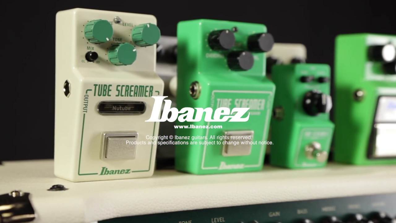 Ibanez NTS - NU TUBESCREAMER with Korg® Nutube technology