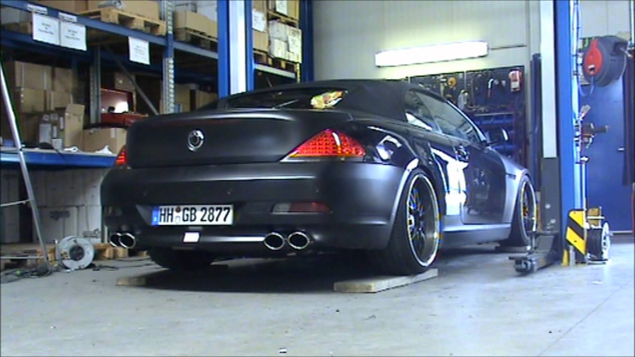 BMW 650i mit Supersport Komplettanlage (Inox/Export)