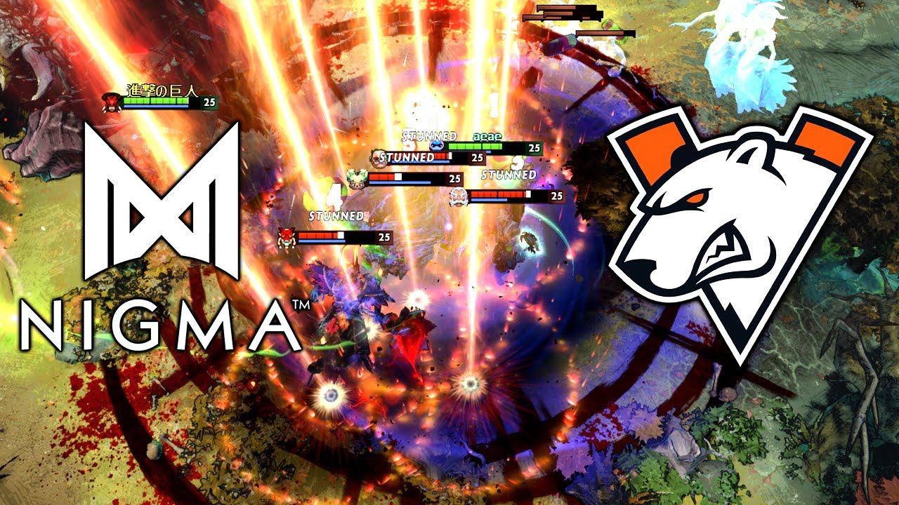 NIGMA vs VIRTUS PRO on Diretide 2020 Event with EPIC Wombo Combo - Dota 2 New Custom Game