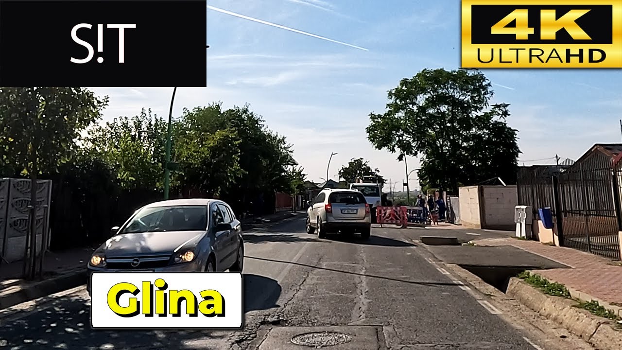 Glina Ilfov | Trafic Real 4K 60FPS | 04.09.2025