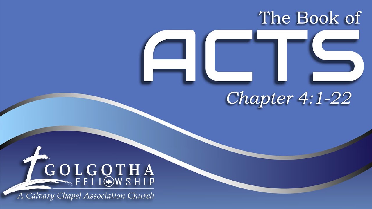 Acts 4 Part 1 - The Power of a 2nd Chance