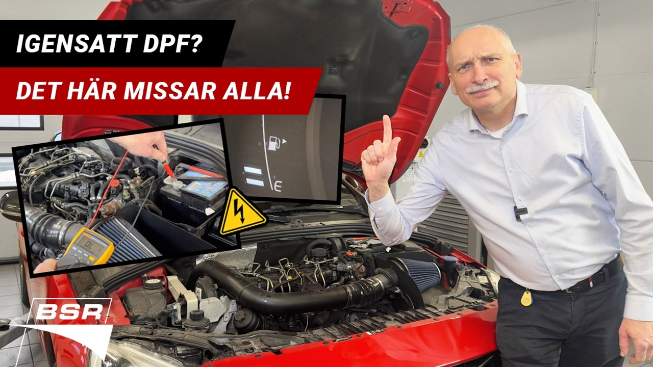 Igensatt DPF? Det här missar ALLA!