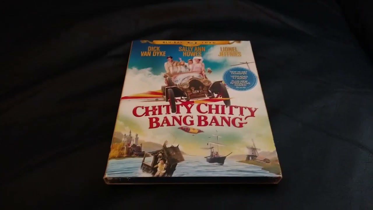 Chitty Chitty Bang Bang Blu ray Unboxing