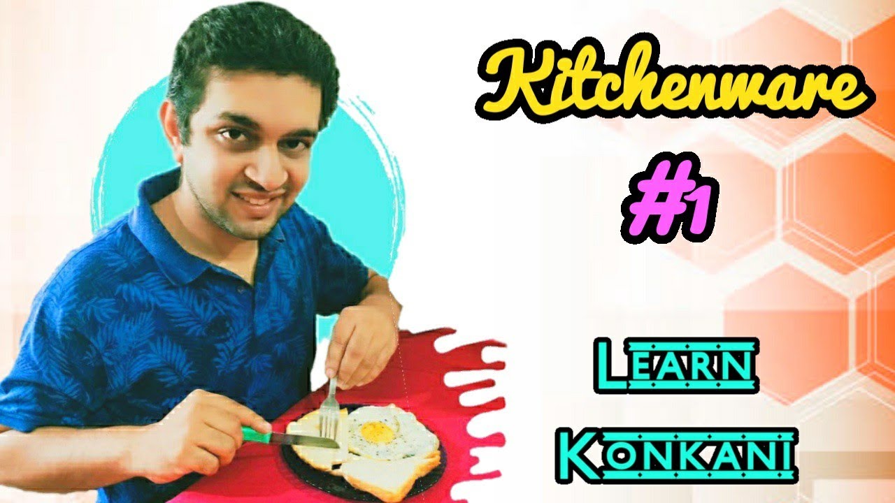Learn Konkani with Saurabh ~ Konkani Vocabulary #Kitchenware #1