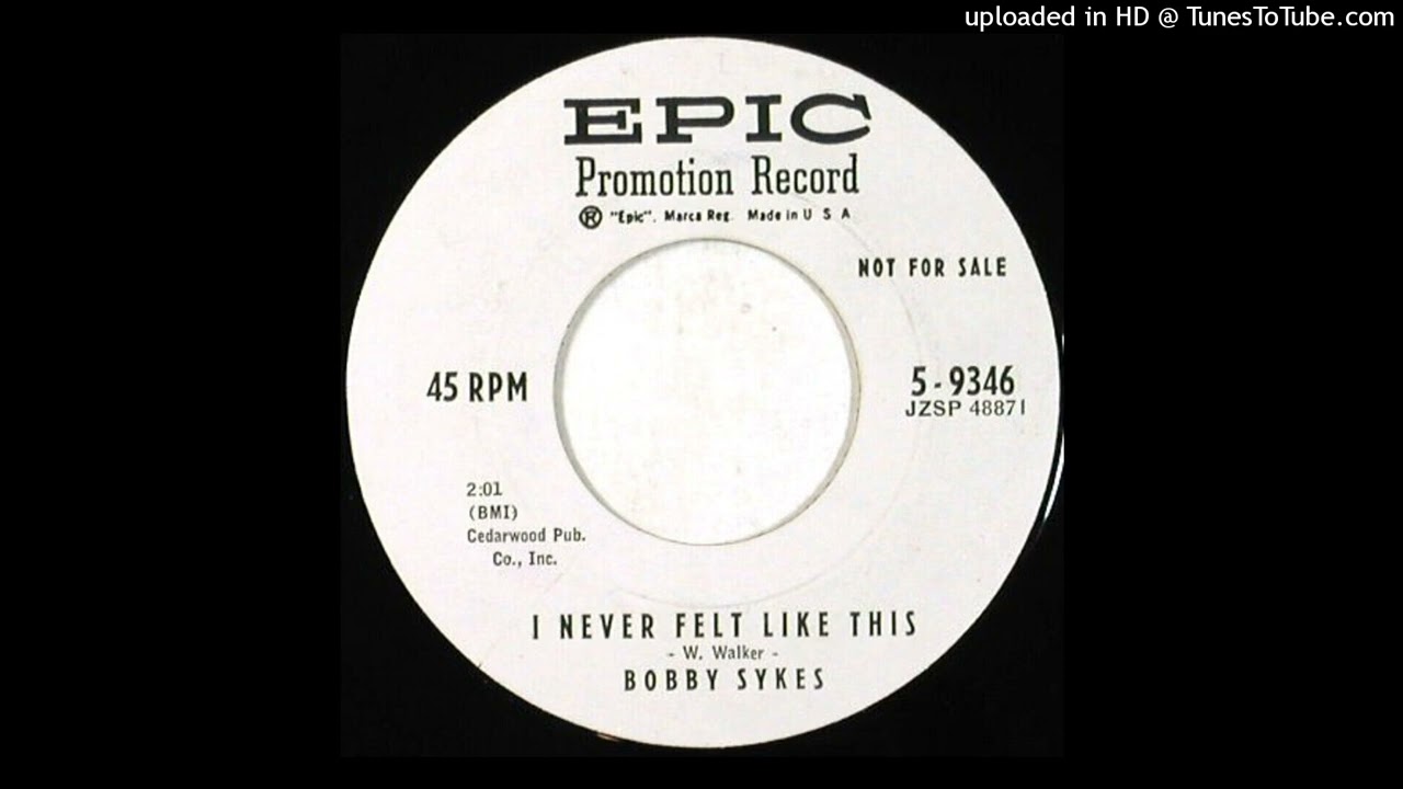 1959 EARLY ROCK ROCKABILLY Bobby Sykes 