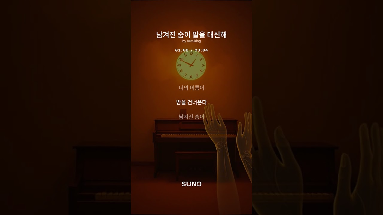⭐ 《남겨진 숨이 말을 대신해 2》 | 박효신 감성 애절 발라드 (Short Ver.) | 발라드 연작 2탄
