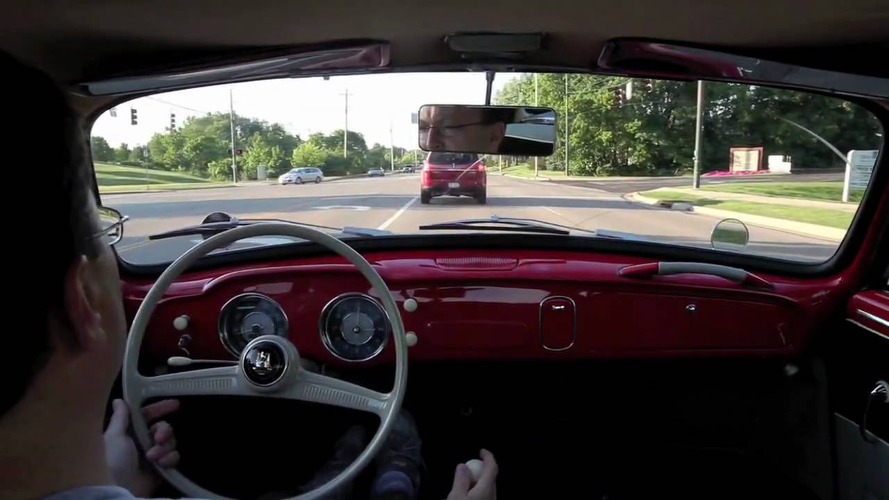 Driving my Karmann Ghia