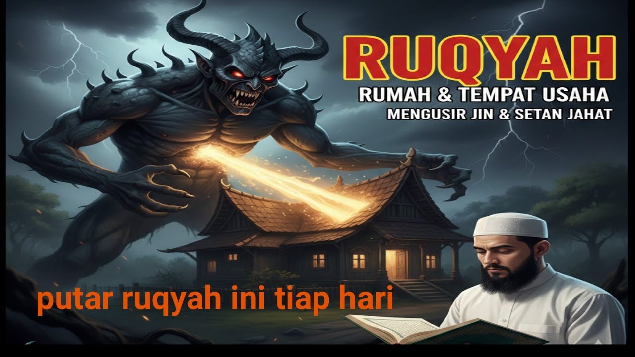RUQYAH RUMAH,TEMPAT USAHA Pengusir jin &syetan jahat@al-hayata #ruqiyah#ruqyahsyariyyah#murottal