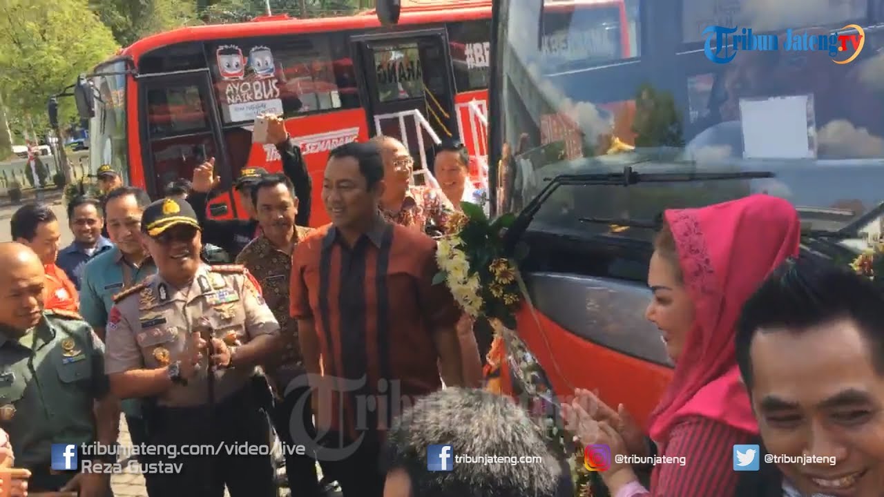 Peluncuran BRT Trans Semarang Koridor 7