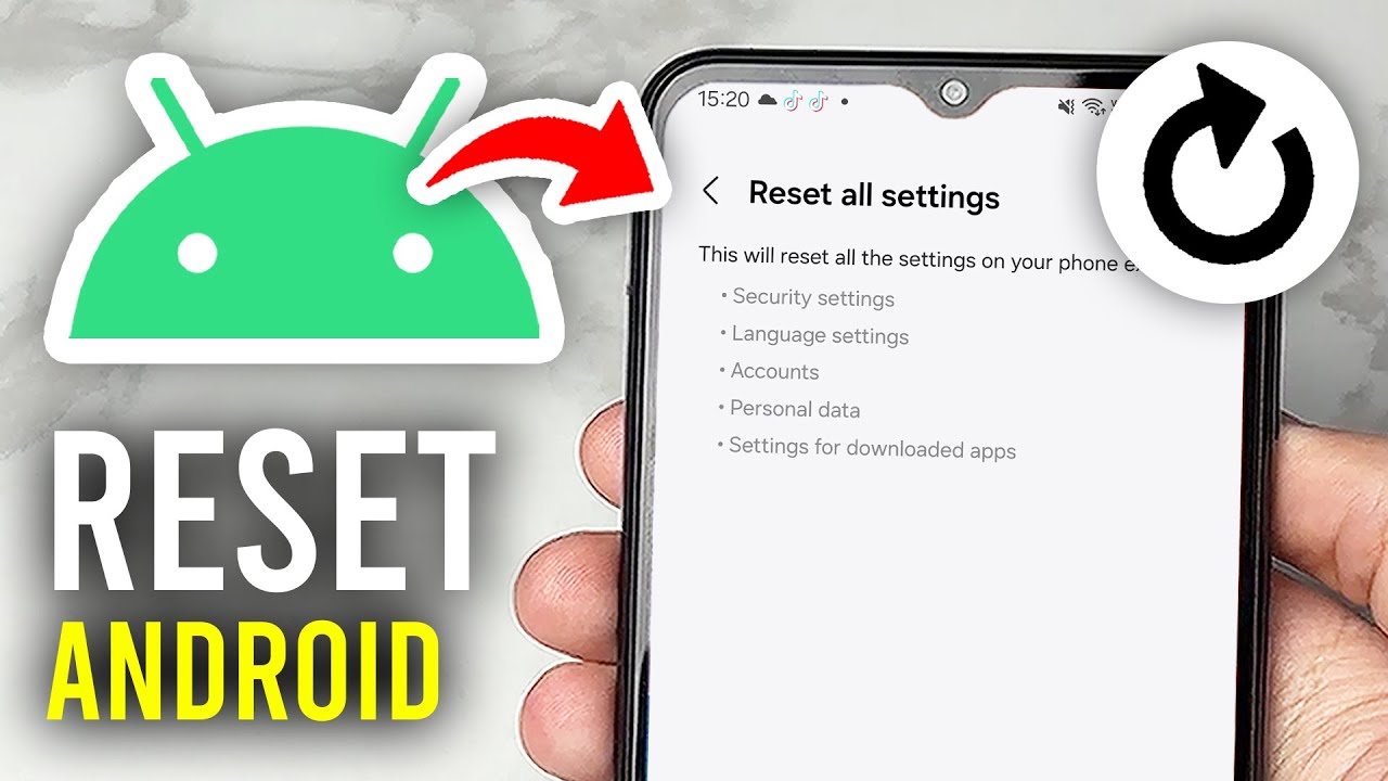 How To Reset Android Phone Without Losing Data - Full Guide