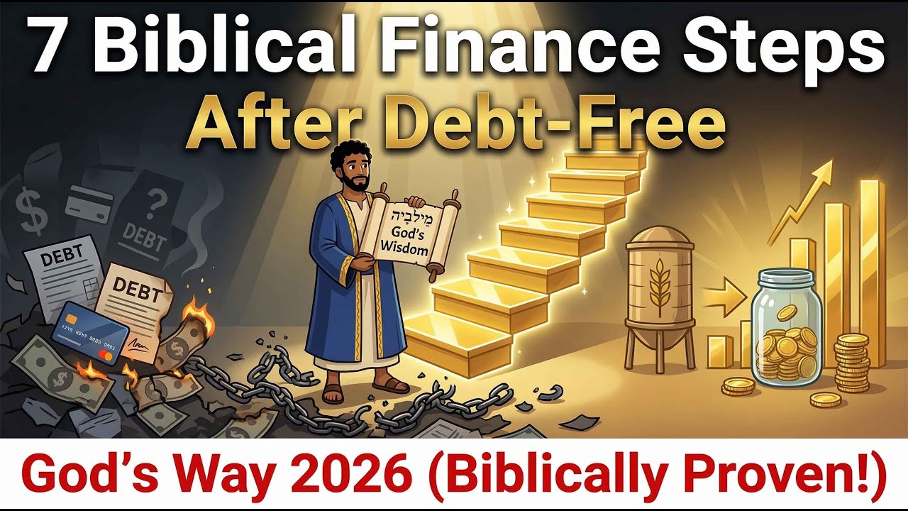 7 Biblical Finance Steps After Getting Debt-Free God’s Way in 2026 (Biblically Proven!)