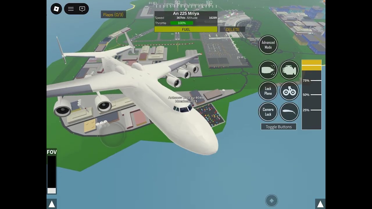 Robloxmikey pilot training simulator (?  Airplane ) Roblox