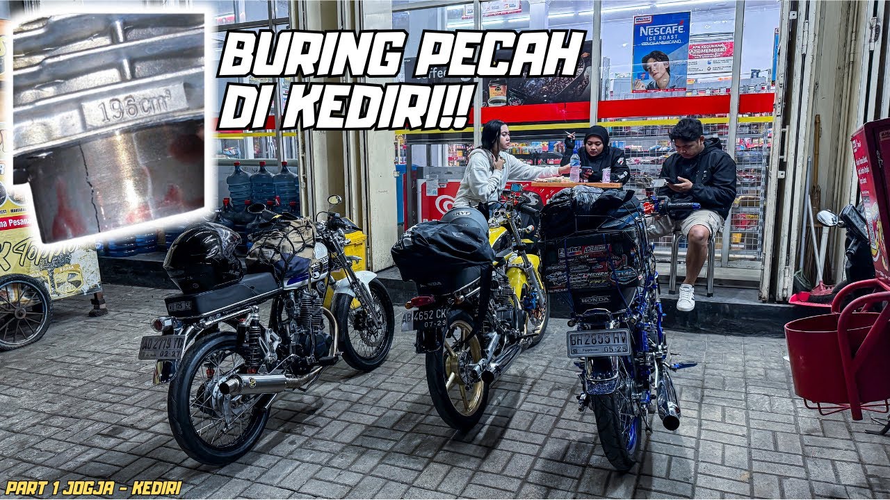PART 1 TOURING JOGJA - BALI | GAS CB UBUD | PREPARE KURANG MATANG AKHIRNYA FULL TROUBLE‼️