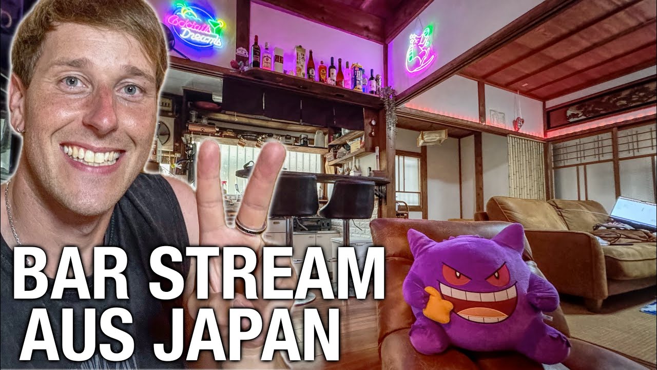 Erster Stream aus meinem neuen Haus in Japan...