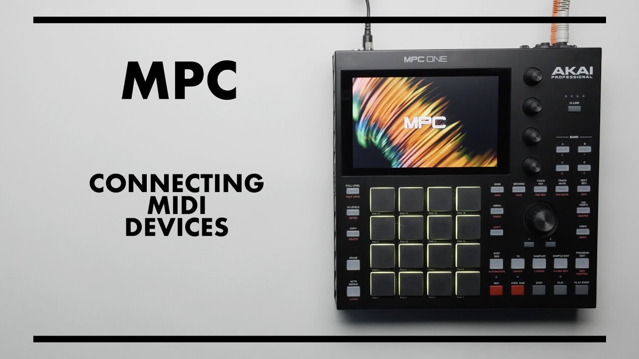 MPC: ПОДКЛЮЧЕНИЕ MIDI-УСТРОЙСТВ