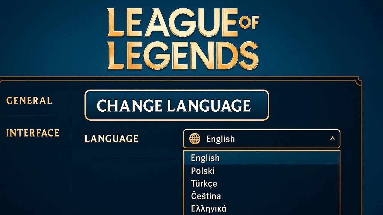 Как изменить язык в League of Legends (2025)