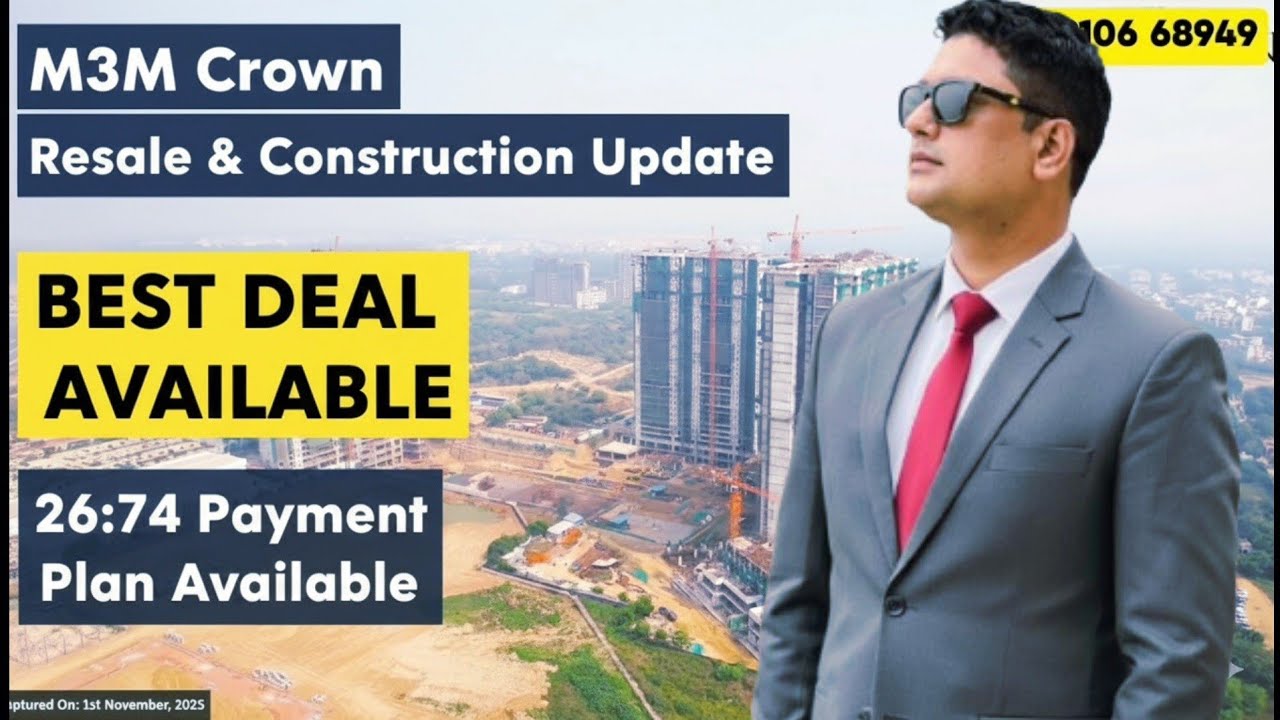 M3M Crown sector 111 Gurgaon | Resale & construction update | Dwarka expressway