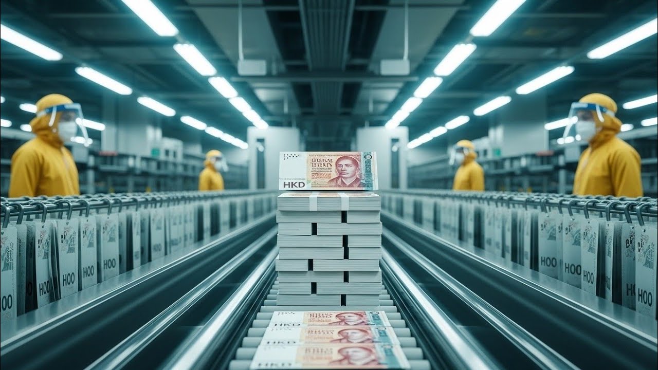 Внутри гонконгской фабрики валюты – Полный процесс Как производят люксовые банкноты HKD