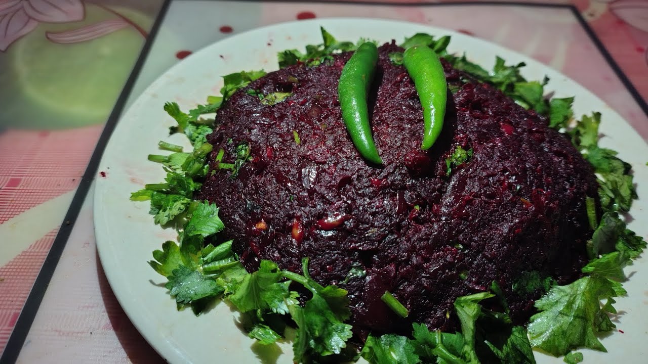 গরম ভাতে বিট বাটা থাকলে এক থালা ভাত শেষ | Bit bata recipe | #cook #healthy 
