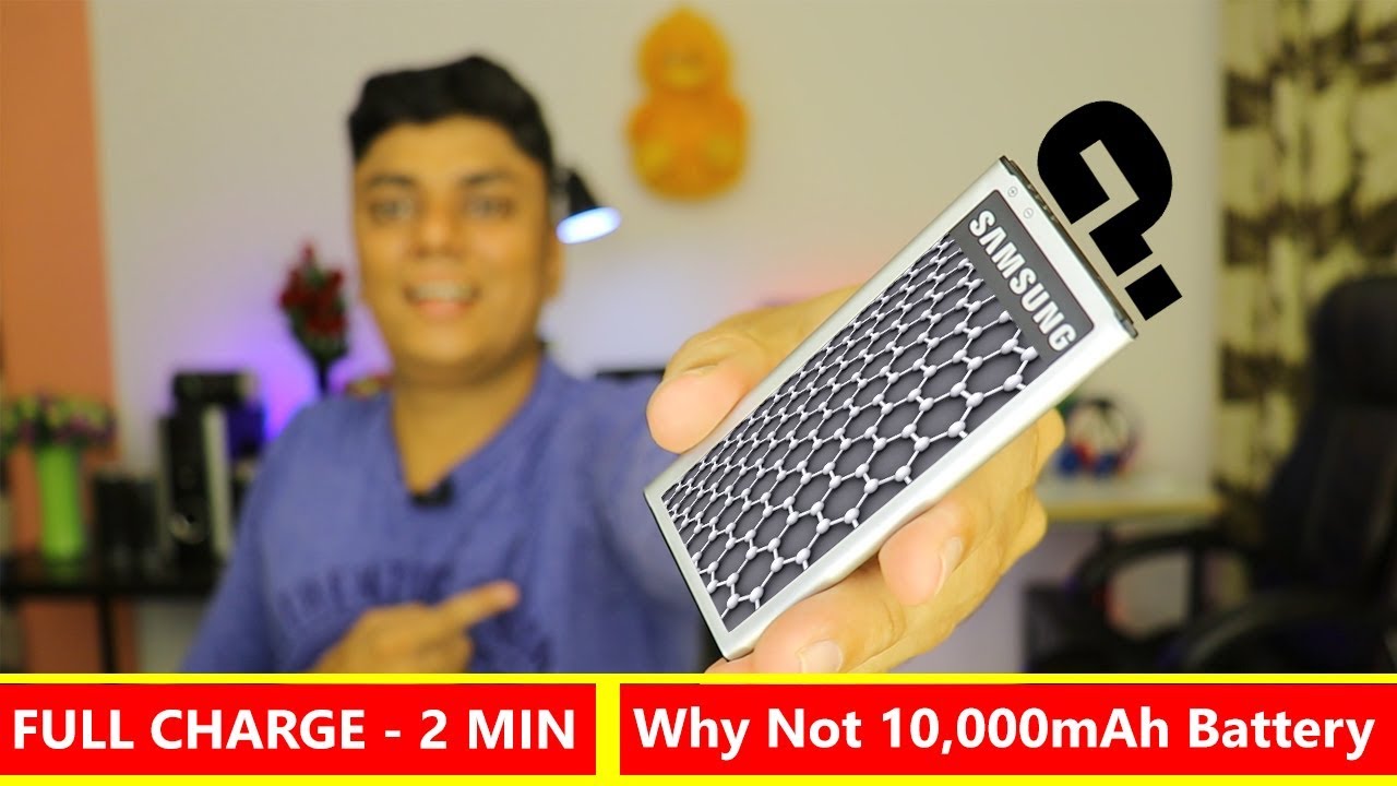 Graphene Battery 🔋 Smartphone - Full Charge in 2 Minutes ⚡⚡⚡ Explained