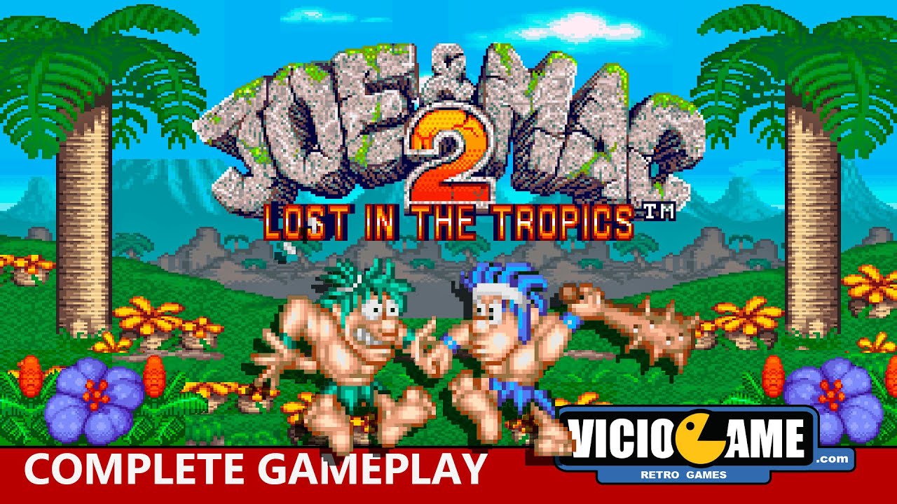 🎮 Joe & Mac 2 (Super Nintendo) Complete Gameplay