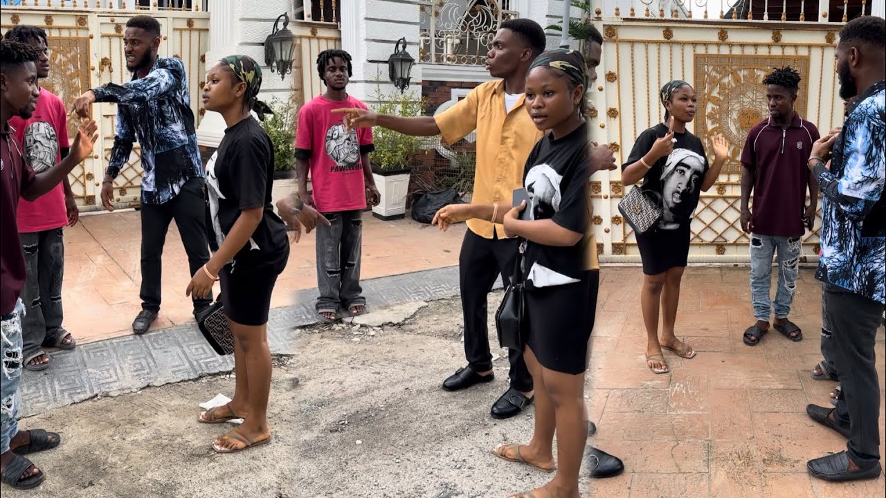 18yrs girl slap her elder brother after she caught was in a hotel after her br0ther use h hard m0ney