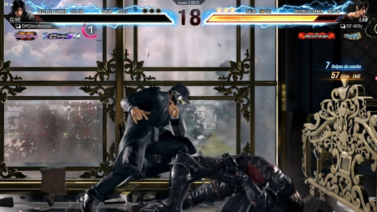 VENCÍ a un Clive TEKKEN KING con Law (SSF-Willy)