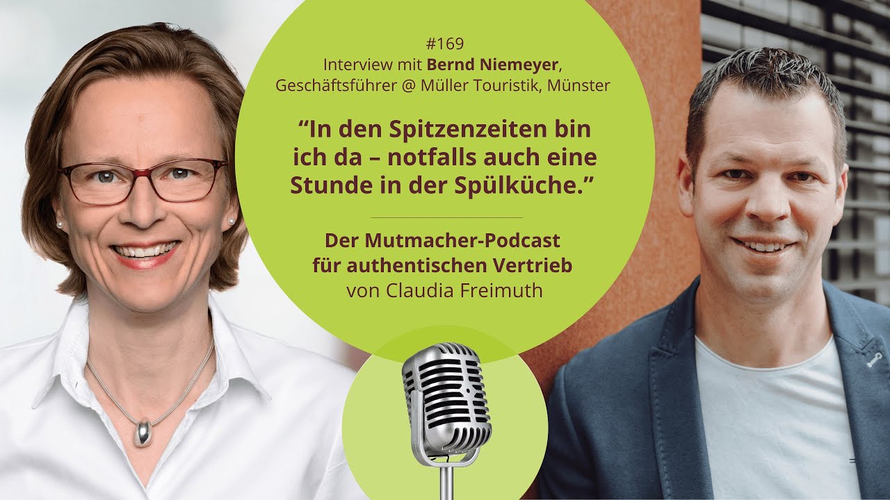 “In den Spitzenzeiten bin ich da – notfalls auch eine Stunde in der Spülküche.” mit Bernd Niemeyer