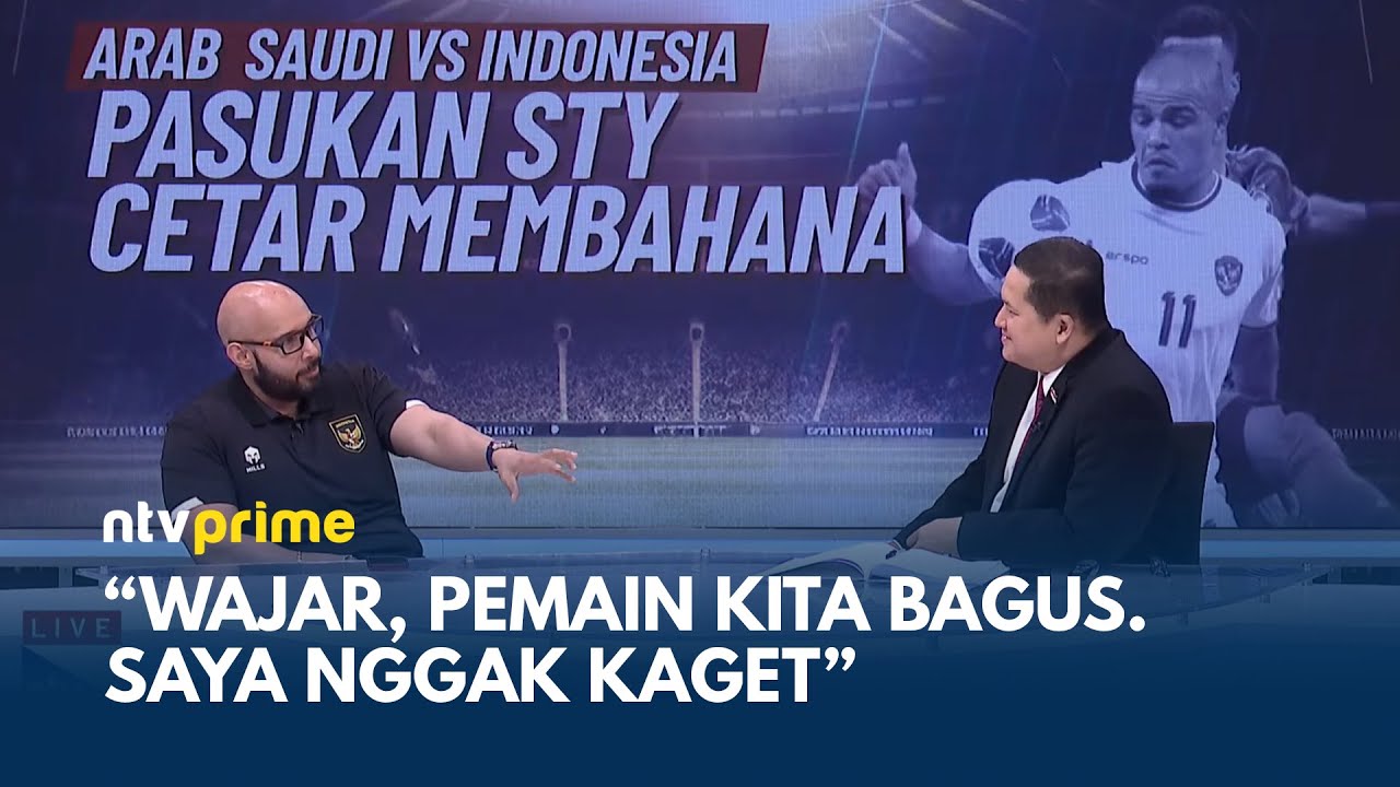 [FULL] Timnas Cetar vs Arab Saudi, Binder: Wajar, Pemain Kita Bagus. Saya Gak Kaget | NTV PRIME