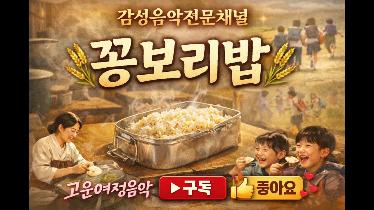 #꽁보리밥#감성음악전문채널#고운여정음악#국악트로트#정통트로트#추억의노래#어머니#그리운시절#7080감성#국민학교추억#향수노래#감동트로트#한국가요#신곡추천