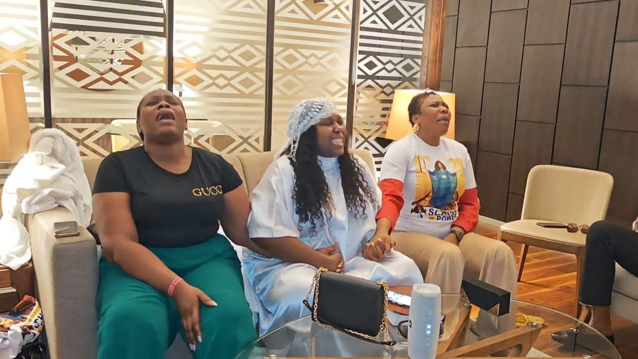 Praying in Tongues with Doris Ogala and Ebere. Powerful Moment. You can break your fast.