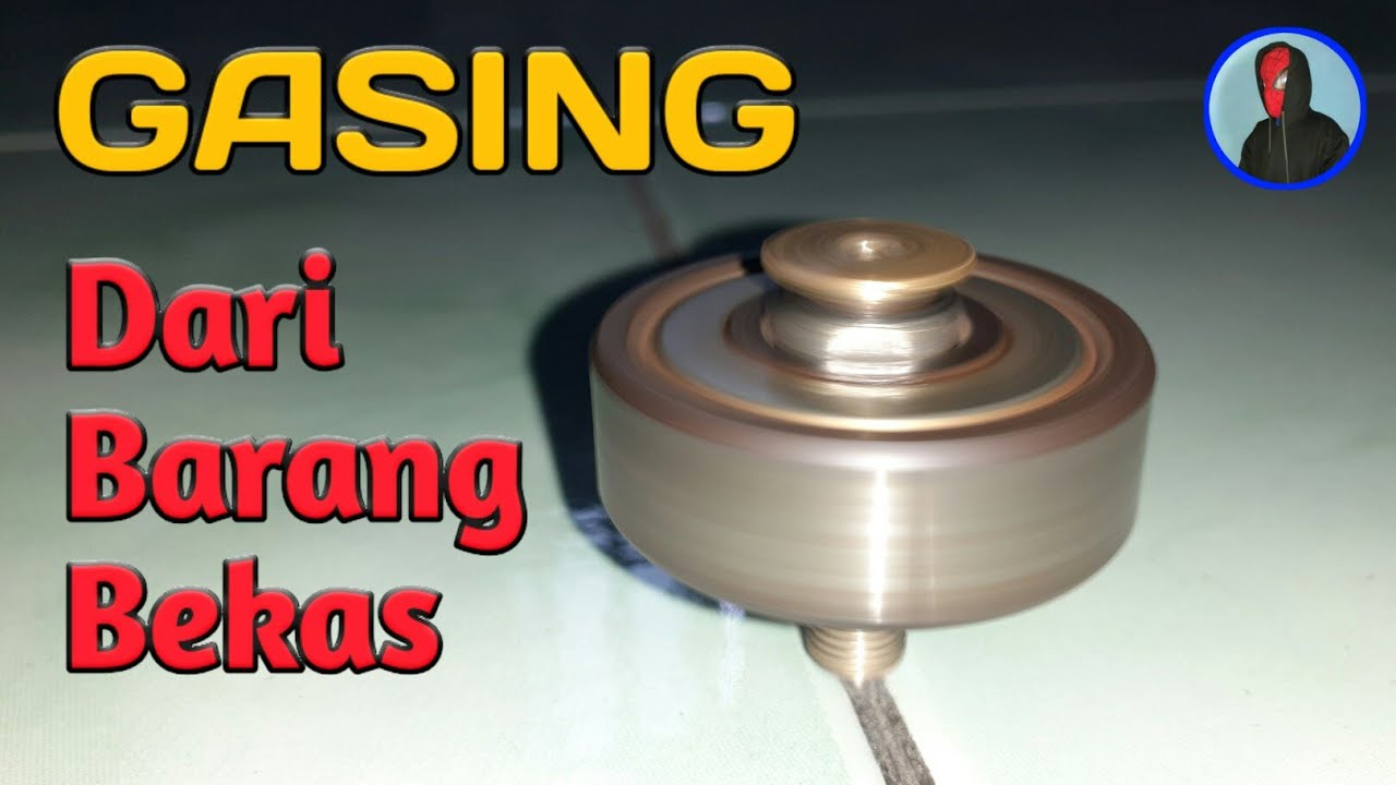 Cara Membuat GASING Dari Barang bekas.     |       BERAPI
